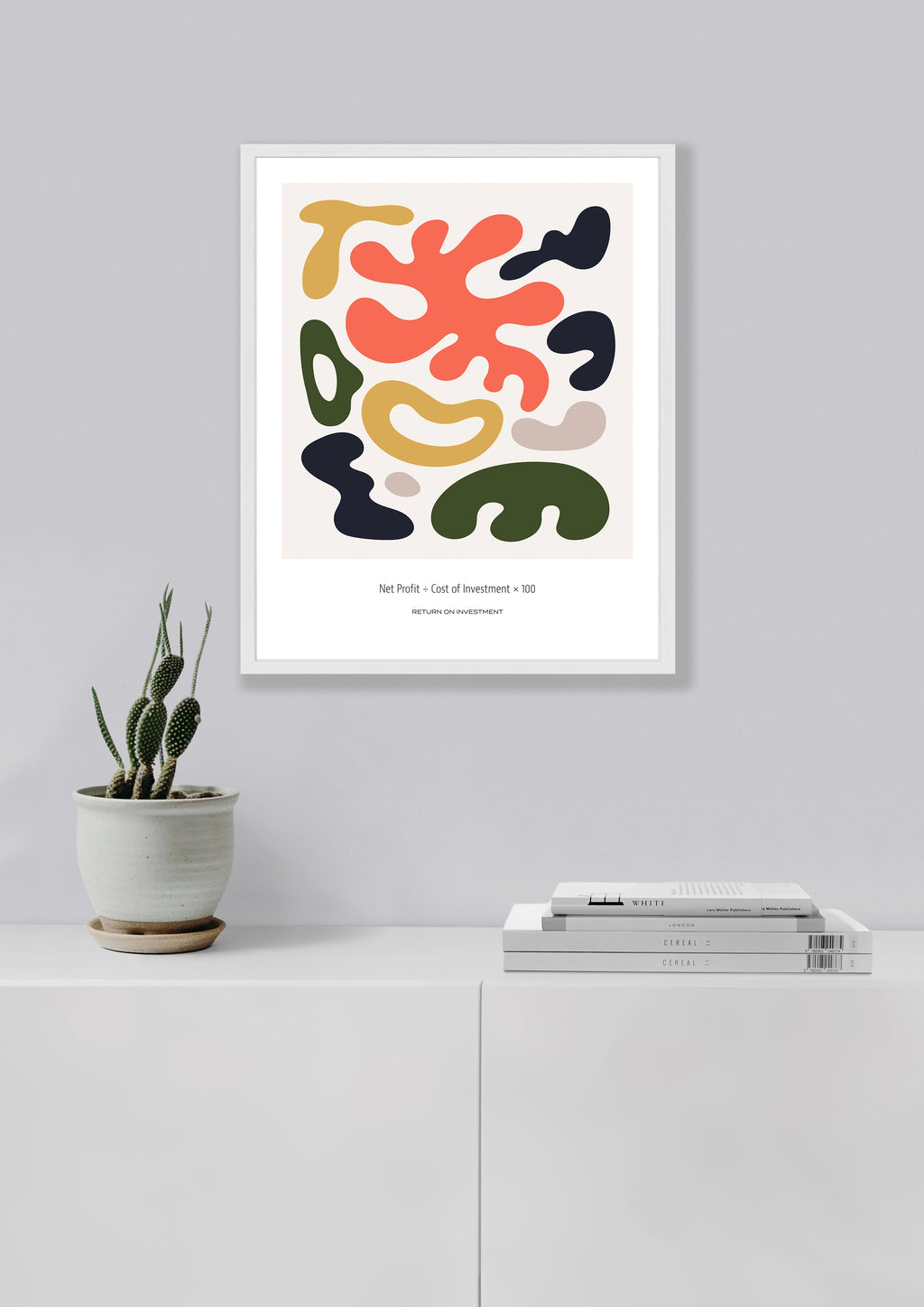 Return on Investment (ROI) Art Print